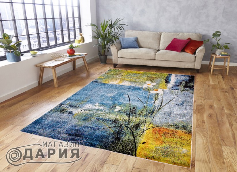 Тъкан килим MAGNOLIA 861 blue